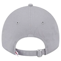 Casquette ajustable 9TWENTY avec logo Ole Miss Rebels de New Era pour femme, grise