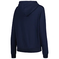 Sweat à capuche gros logo Ole Miss Rebels Stadium Athletic bleu marine pour femme