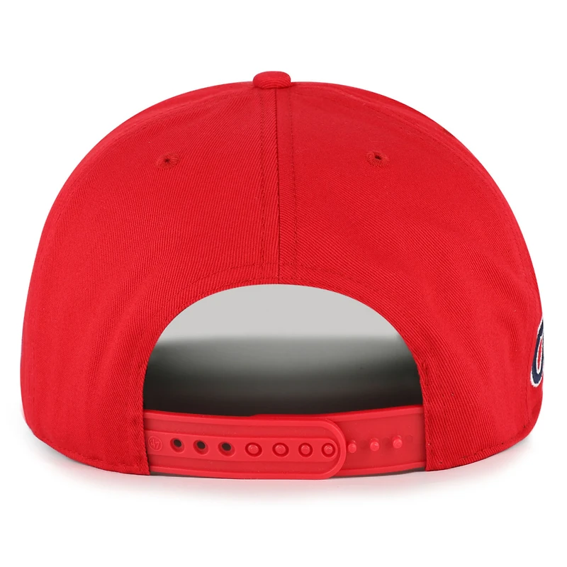 Casquette ajustable rouge Ole Miss Rebels Byline Hitch pour jeunes de 1947