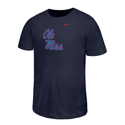 Youth Nike Navy Ole Miss Rebels Legend Color Pop Performance T-Shirt