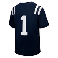 Maillot de match Nike #1 bleu marine pour jeunes des Rebels d'Ole Miss Untouchable