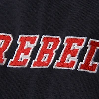 Chandail à capuchon gros logo Ole Miss Rebels bleu marine Stadium Athletic pour jeune