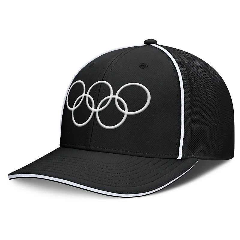 Men's Fanatics  Black Olympic Games Contest Adjustable Hat