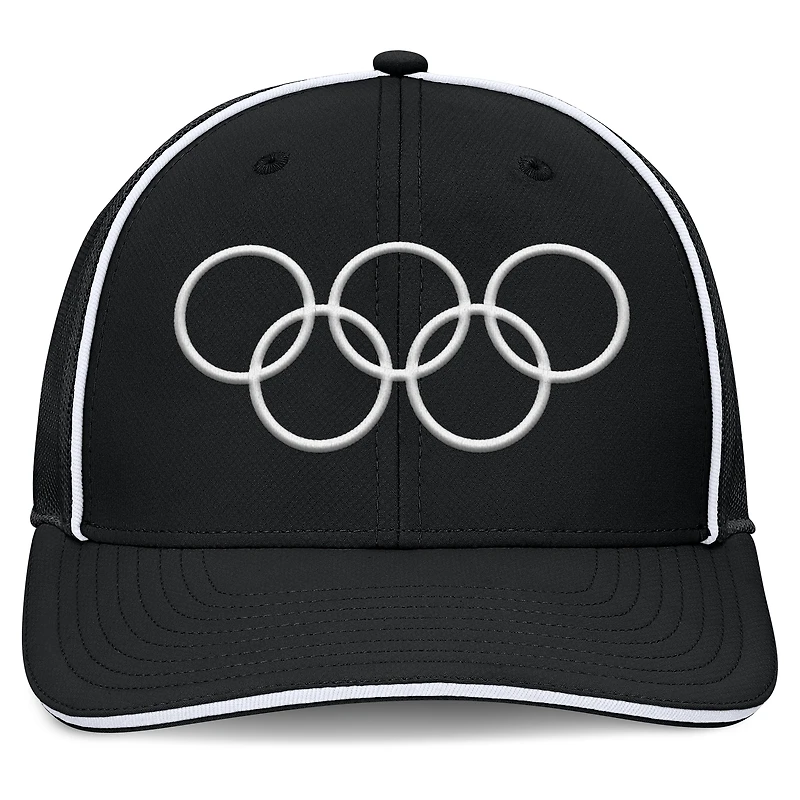 Men's Fanatics  Black Olympic Games Contest Adjustable Hat