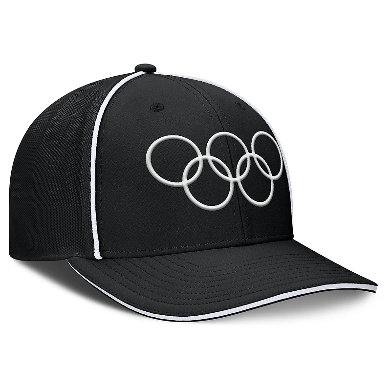 Men's Fanatics  Black Olympic Games Contest Adjustable Hat