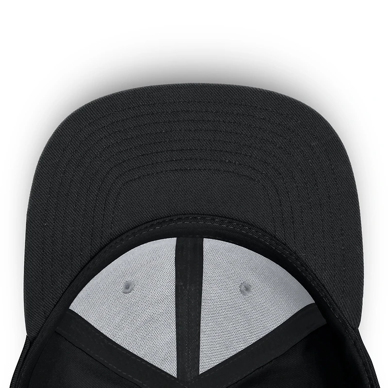 Men's Fanatics Black/Heather Gray Olympic Games Downhill Snapback Hat