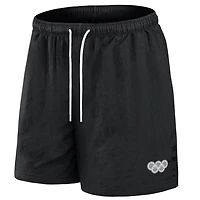 Men's Fanatics Black Olympic Games the Zone Badge Woven Shorts