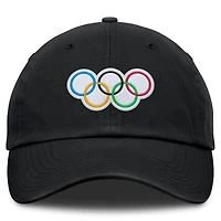 Casquette ajustable Fanatics noire pour homme, édition limitée Jeux Olympiques
