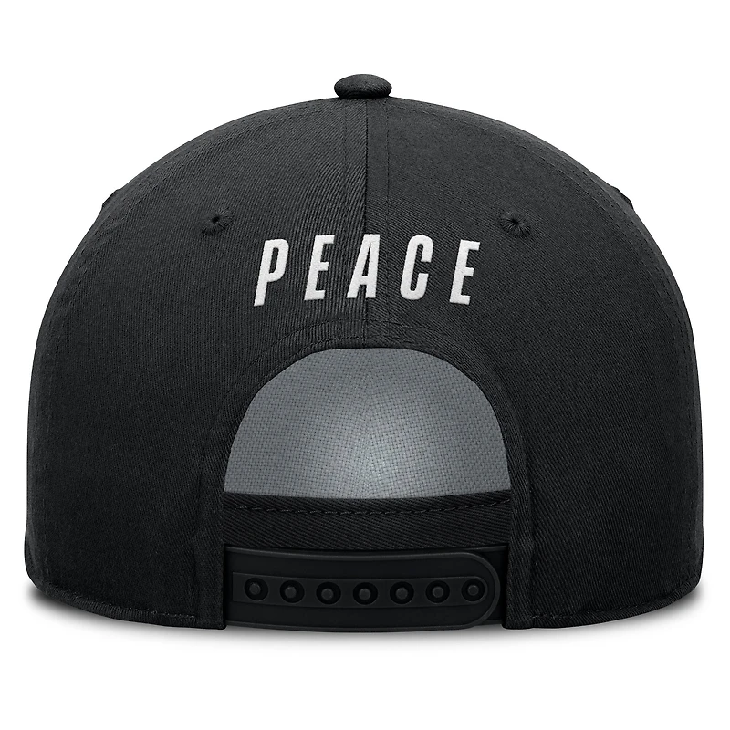 Men's Fanatics Black Olympic Games Podium A-Frame Adjustable Hat
