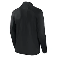 Haut à quart de zip raglan noir Olympic Games Union Bar Fanatics pour hommes