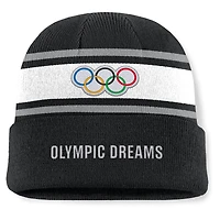 Men's Fanatics Black Olympic Games Victor Cuffed Knit Hat