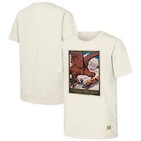 T-shirt homme naturel commémorant les Jeux olympiques de Chamonix 1924 - Patrimoine olympique