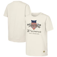 T-shirt homme naturel commémorant les Jeux olympiques de Los Angeles 1932