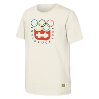 T-shirt homme naturel commémorant les Jeux olympiques d'Innsbruck de 1964
