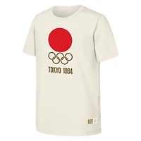 T-shirt homme naturel commémorant les Jeux olympiques de Tokyo 1964