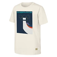 T-shirt naturel du patrimoine olympique des Jeux d'Innsbruck de 1976 pour hommes