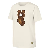 T-shirt homme naturel commémorant les Jeux olympiques de Moscou 1980