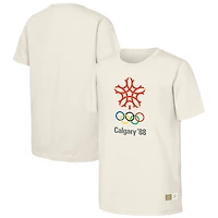 T-shirt homme naturel commémorant les Jeux olympiques de Calgary 1988
