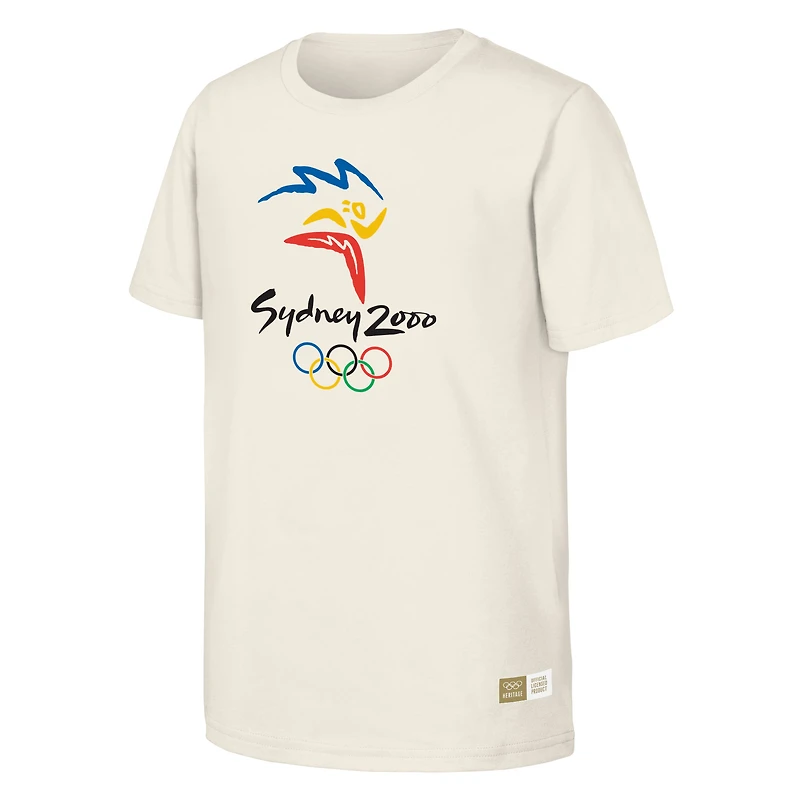 T-shirt homme naturel commémorant les Jeux olympiques de Sydney 2000