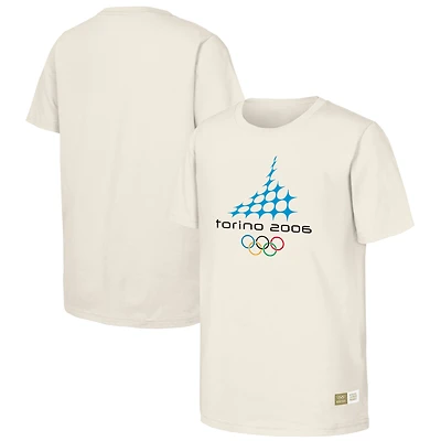 Men's Natural 2006 Torino Games Olympic Heritage T-Shirt