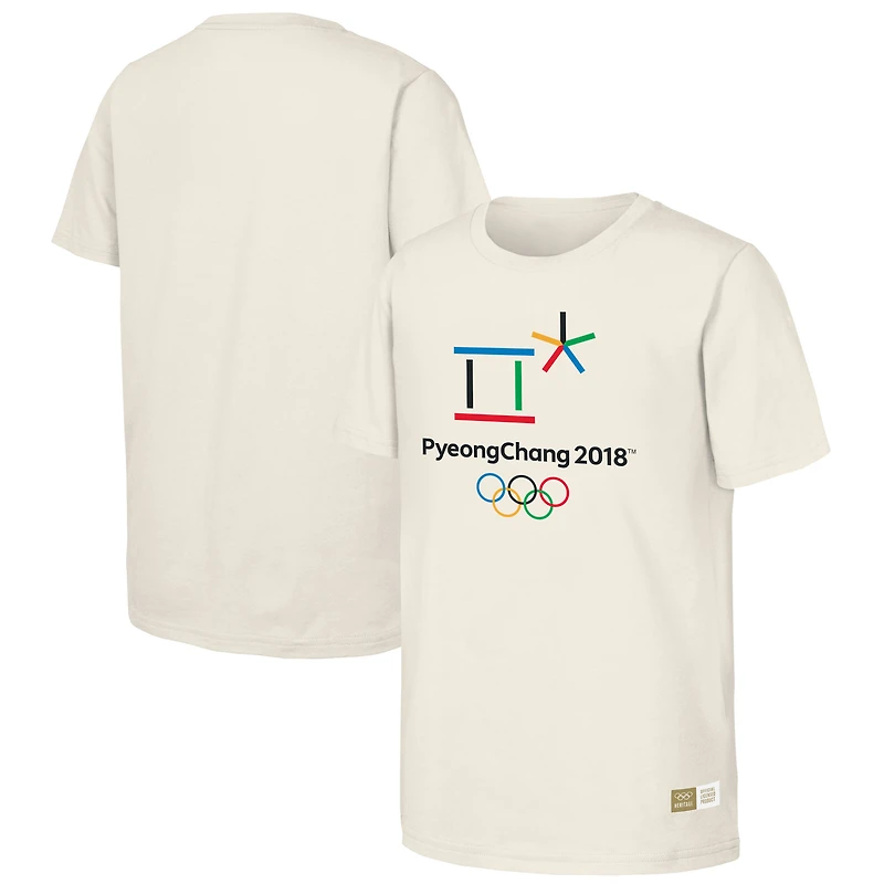 Men's Natural 2018 PyeongChang Games Olympic Heritage T-Shirt