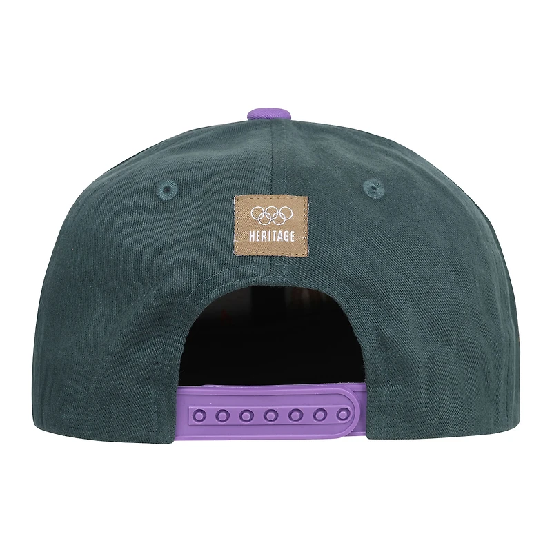 Men's Outerstuff Green Atlanta 1996 Olympic Games Snapback Hat