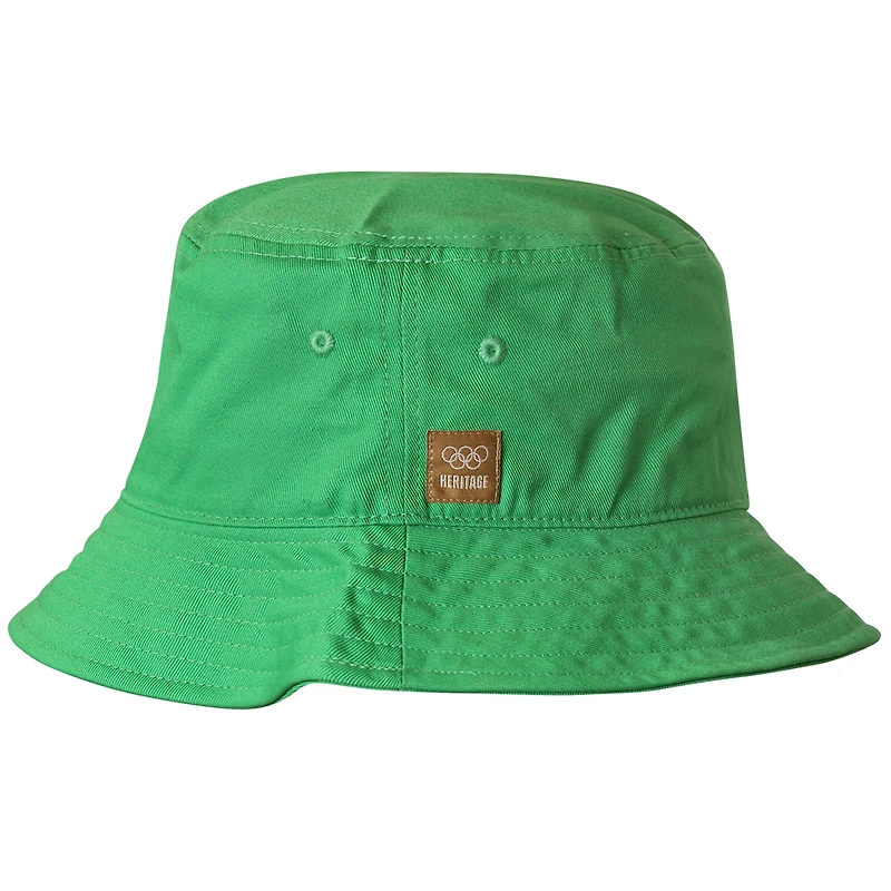Bob vert Outerstuff pour homme, commémorant les Jeux olympiques de Mexico 1968.
