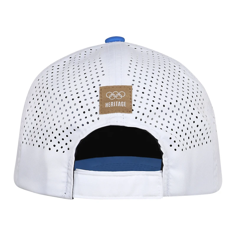 Men's Outerstuff  Royal Los Angeles 1984 Olympic Games Stars & Rings Adjustable Hat