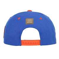 Men's Outerstuff  Royal Los Angeles 1984 Olympic Games Stars & Rings Deadstock Snapback Hat