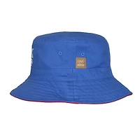 Men's Outerstuff  Royal Los Angeles 1984 Summer Olympics Reversible Bucket Hat