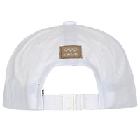 Casquette ajustable Outerstuff blanche et bleue pour homme, édition spéciale golfeur des Jeux olympiques d'été de Los Angeles 1984