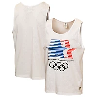 Débardeur blanc Outerstuff pour homme, emblème des Jeux olympiques d'été de Los Angeles 1984