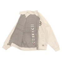 Veste Harrington blanche à fermeture éclair intégrale pour homme Outerstuff, édition Jeux Olympiques