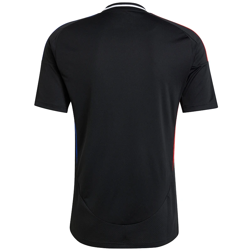 Maillot adidas noir réplique extérieur de l'Olympique Lyonnais 2024/25 pour homme