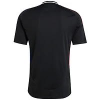 Maillot adidas noir réplique extérieur de l'Olympique Lyonnais 2024/25 pour homme
