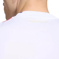 Maillot adidas homme blanc Olympique Lyonnais 2025/26 Domicile Replica