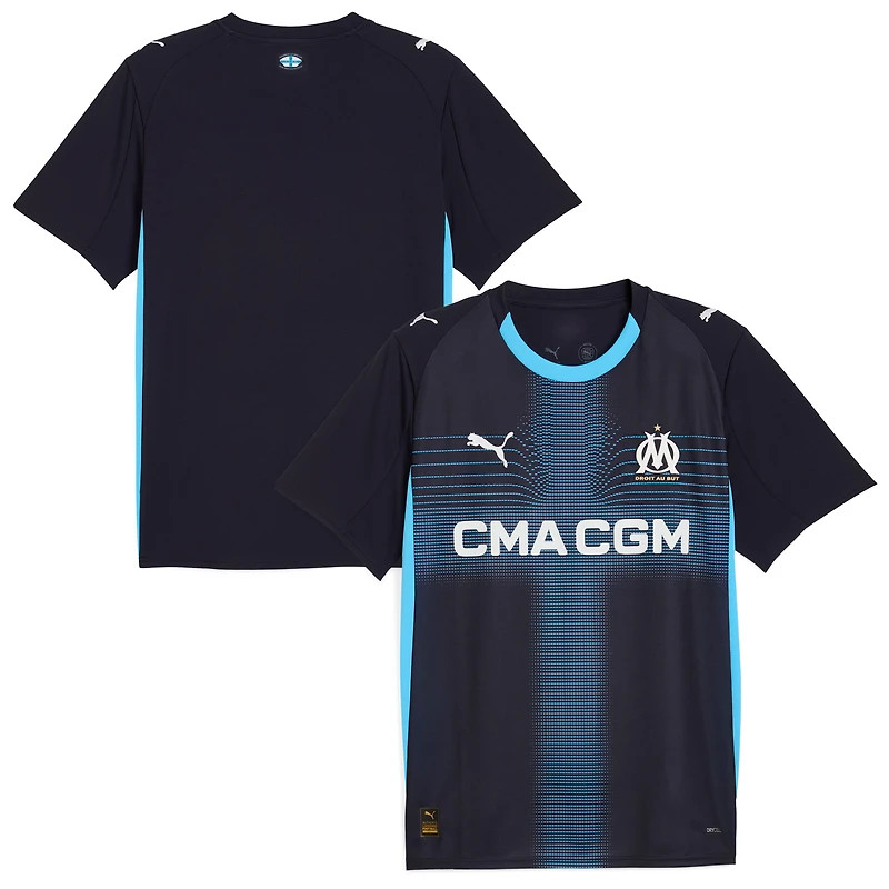 Men's Puma  Navy Olympique Marseille 2025/26 Away Replica Jersey