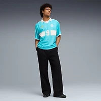Maillot rétro mode Puma Turquoise Olympique Marseille KING pour hommes