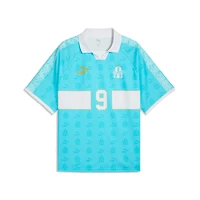 Men's Puma  Turquoise Olympique Marseille KING Retro Fashion Jersey