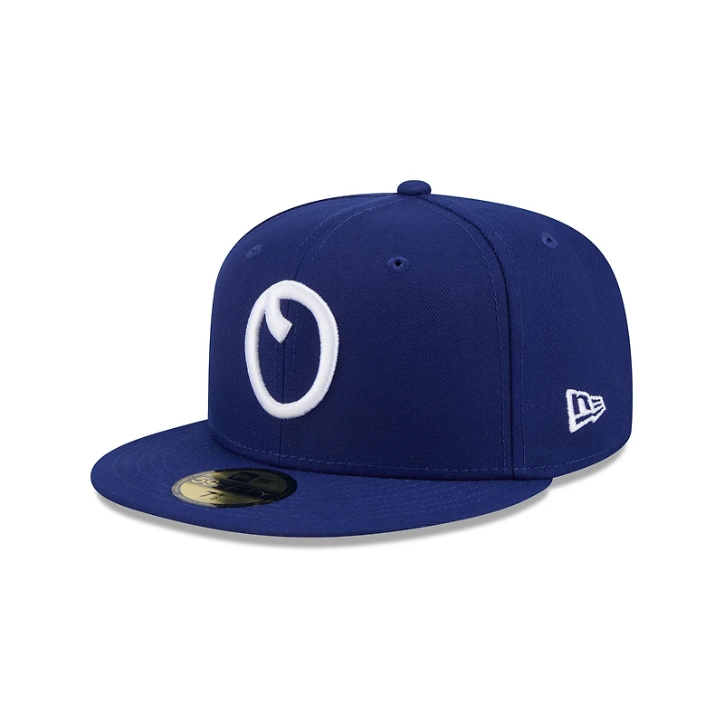 Casquette ajustée 59FIFTY verte Omaha Storm Chasers Theme Nights de New Era pour homme