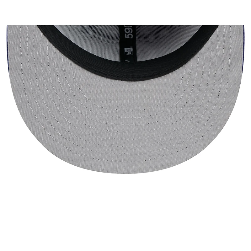Casquette ajustée 59FIFTY bleu foncé pour homme New Era Omaha Storm Chasers Theme Nights