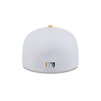 Casquette ajustée 59FIFTY verte Omaha Storm Chasers Theme Nights de New Era pour homme