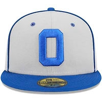 Casquette ajustée New Era pour homme Omaha Storm Chasers soirées à thème Rockets 59FIFTY grise