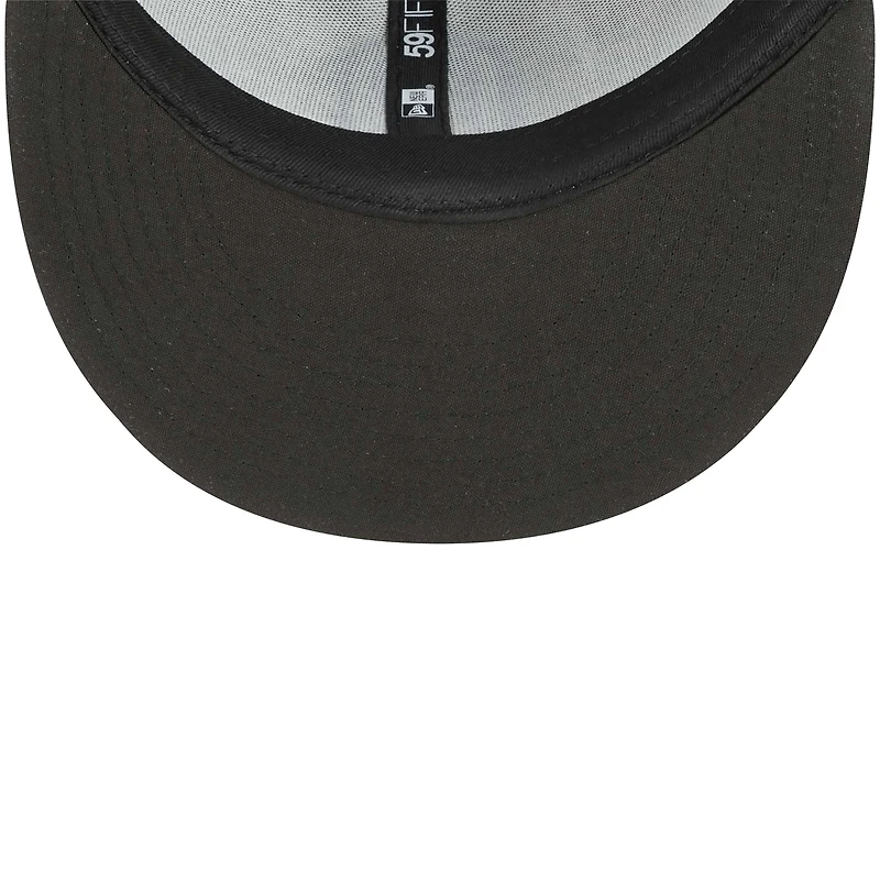 Casquette ajustée New Era pour homme Omaha Storm Chasers soirées à thème Rockets 59FIFTY grise