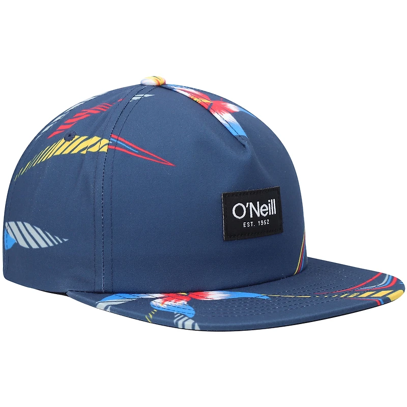 Casquette Snapback O'Neill Navy Logo Flora pour homme