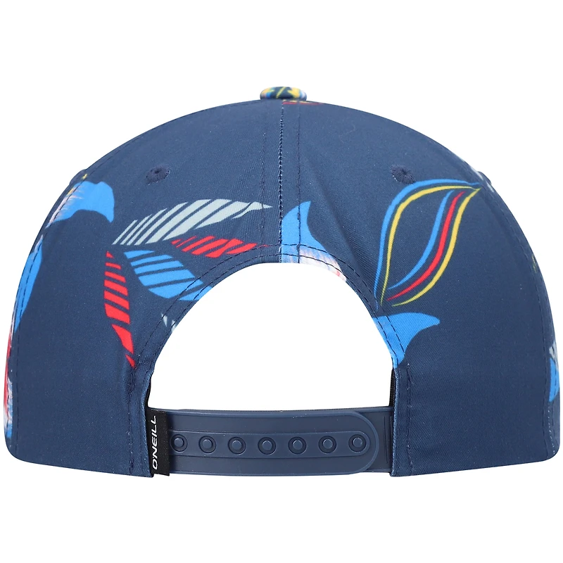 Casquette Snapback O'Neill Navy Logo Flora pour homme