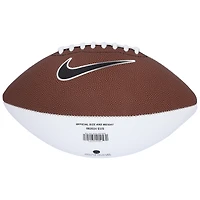 Ballon de football Nike blanc autographié par Bo Nix des Oregon Ducks