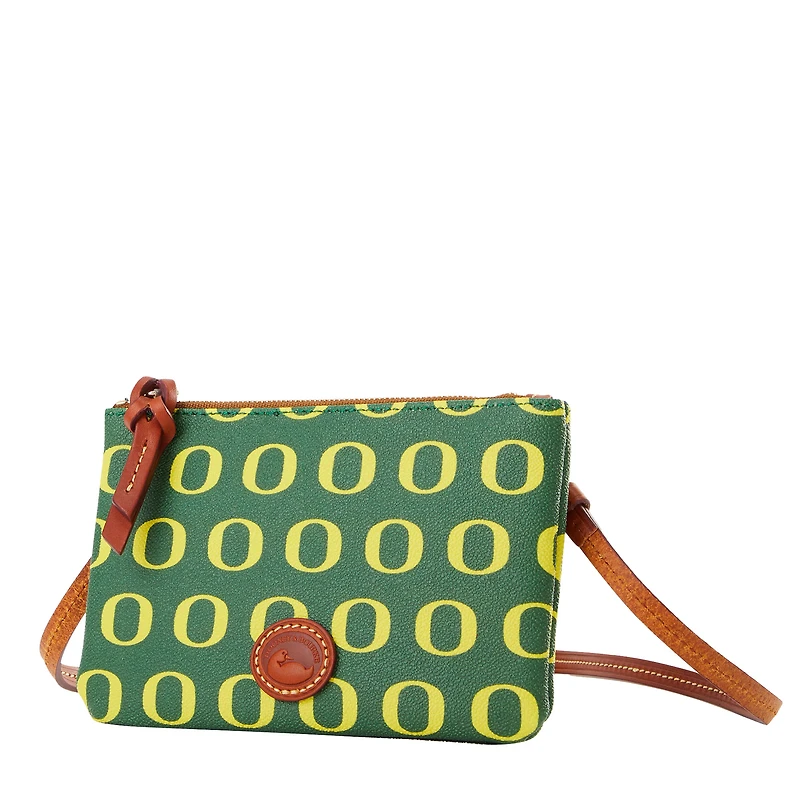 Dooney & Bourke  Oregon Ducks Top Zip Crossbody Bag