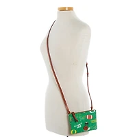 Sac à main à bandoulière avec fermeture éclair sur le dessus Dooney & Bourke Oregon Ducks
