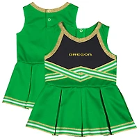 Girls Infant Colosseum Green Oregon Ducks Lollipop Park Cheer Dress